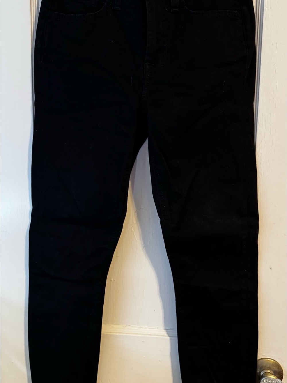 Jen 7 Women's Black Ankle Jeans - Slim Cropped Fit